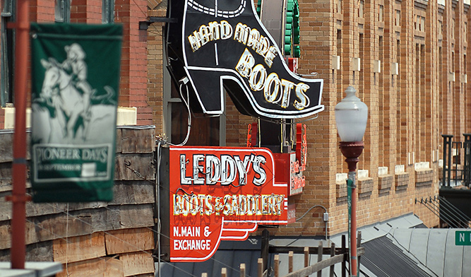 M L Leddy S Boots Saddlery Fort Worth Stockyards